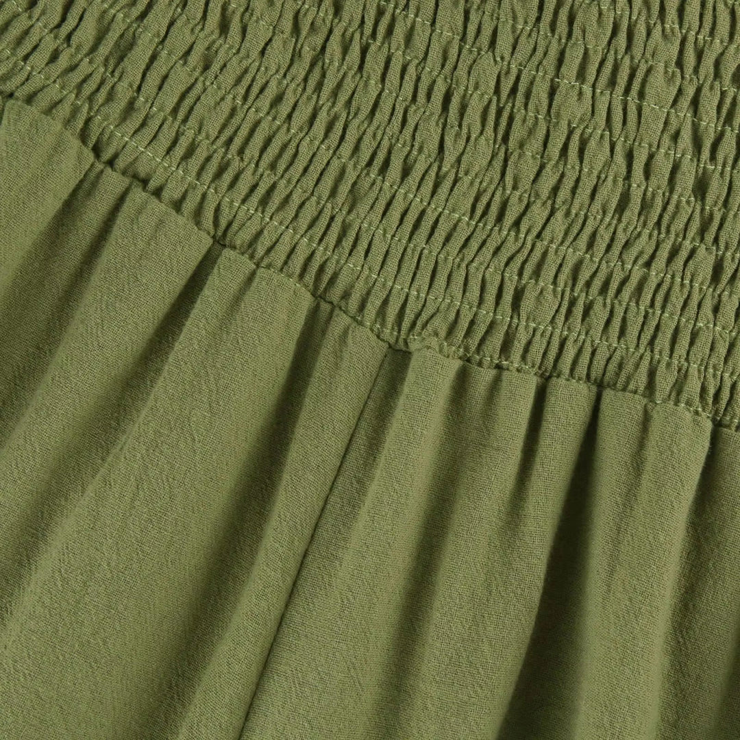 Tavina | Relaxed Cotton-Linen Pants
