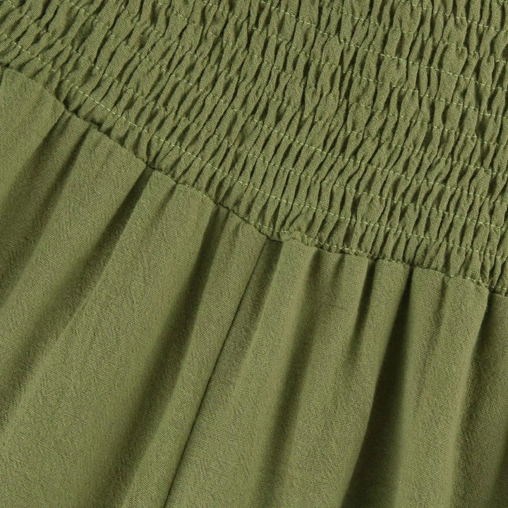 Tavina | Relaxed Cotton-Linen Pants