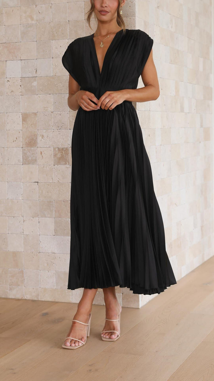 The Spark | Pleated Elegant Dress