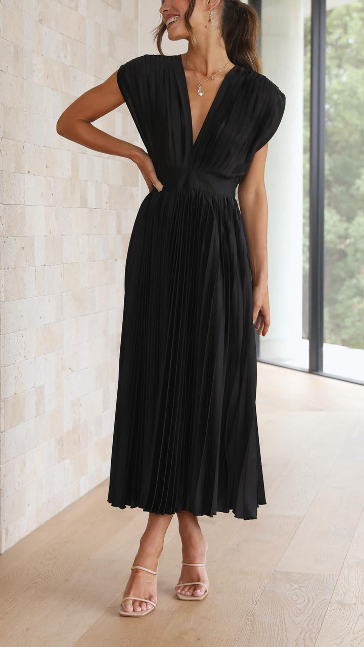 The Spark | Pleated Elegant Dress