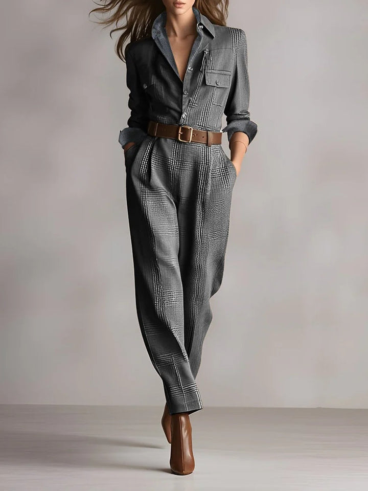 Mirabelle – women's tweed overall