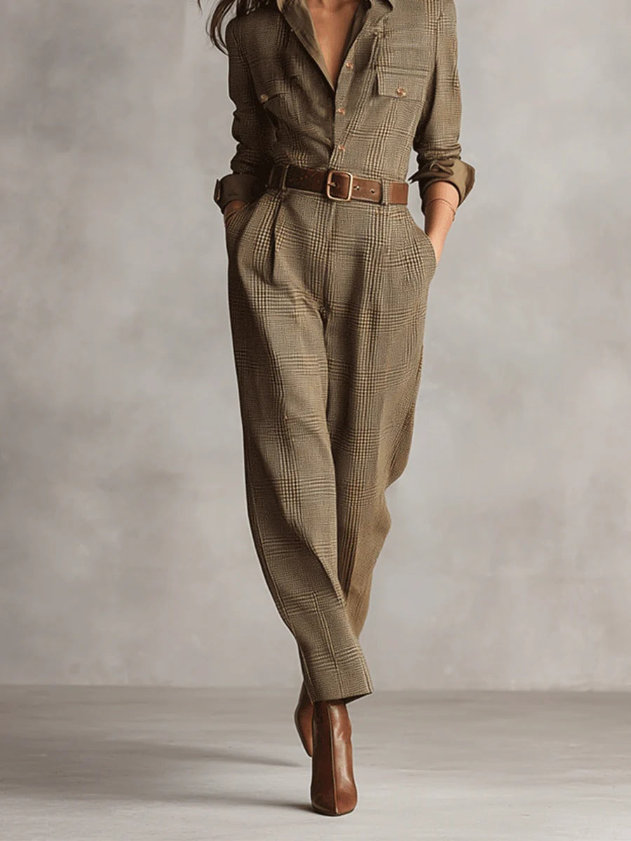 Mirabelle – women's tweed overall