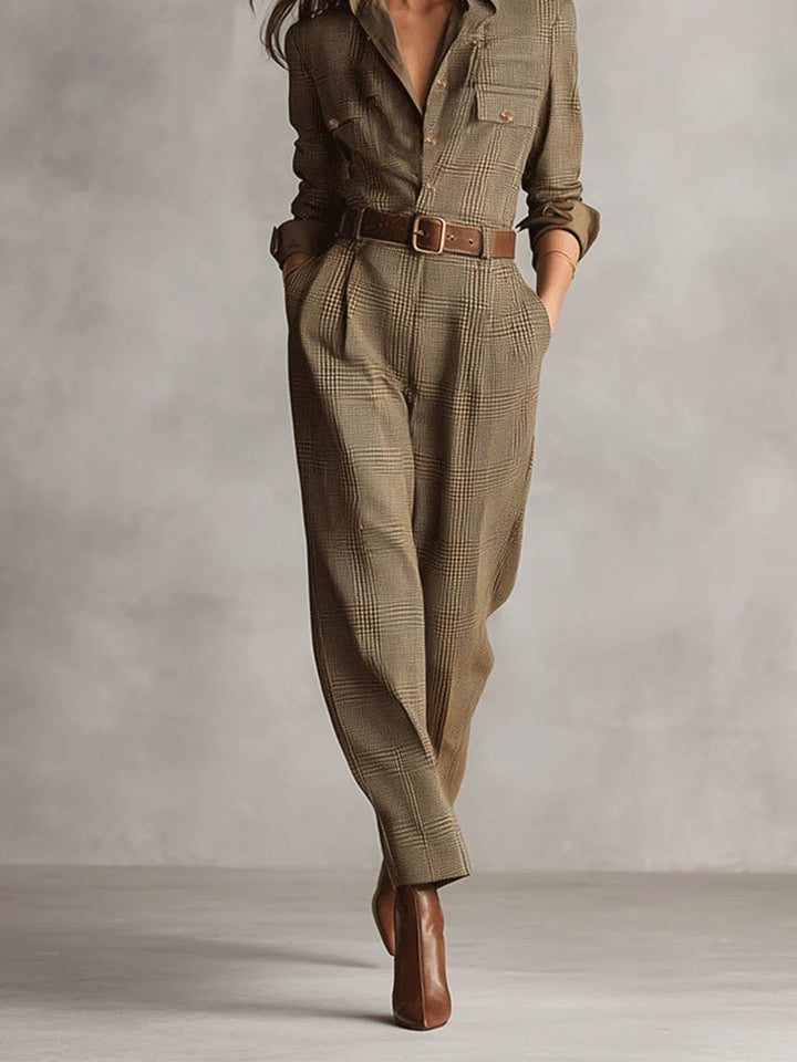Mirabelle – women's tweed overall