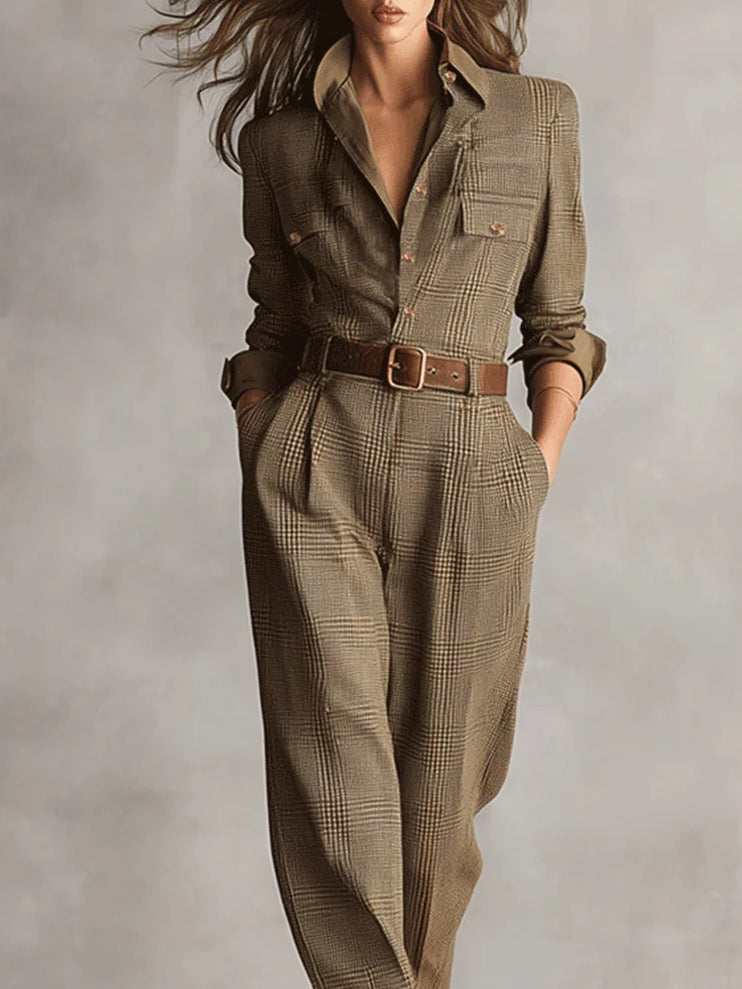Mirabelle – women's tweed overall