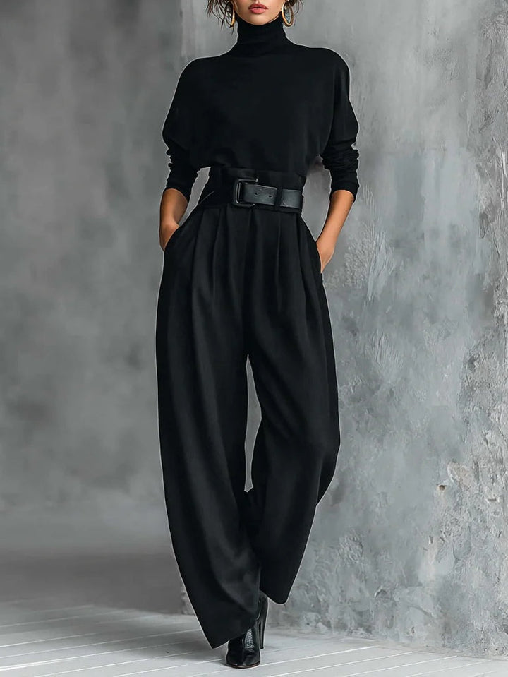 Arielle - elegant set with turtleneck