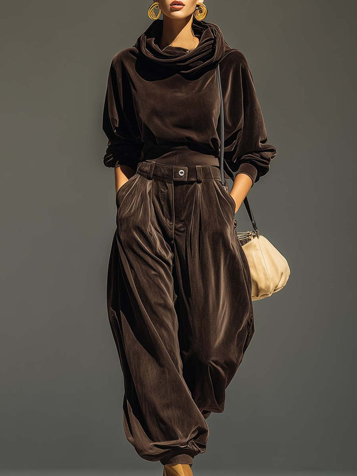 Solenne – loose velour set