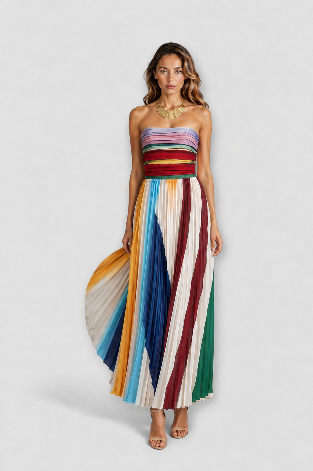 Evelyn | Elegantes Maxikleid