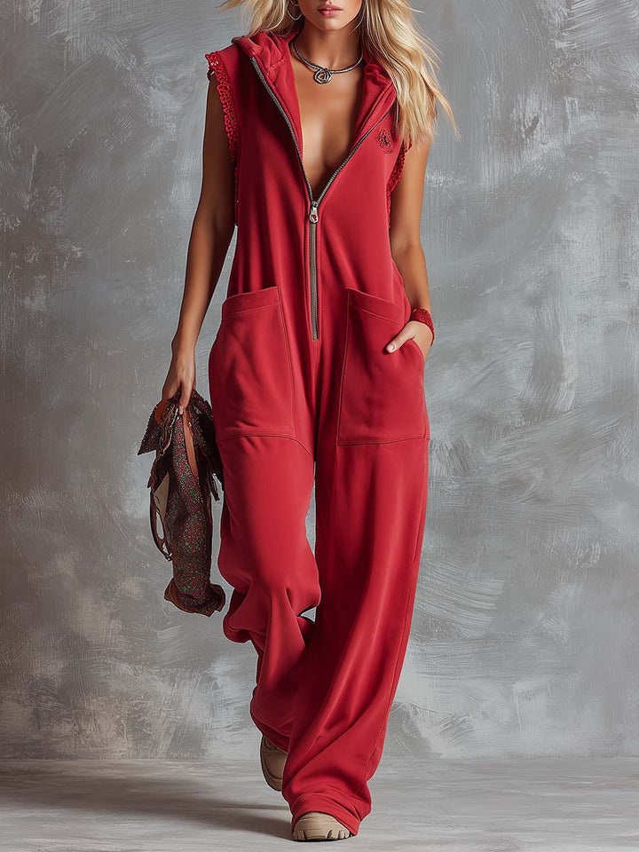 Danuta – sporty retro jumpsuit