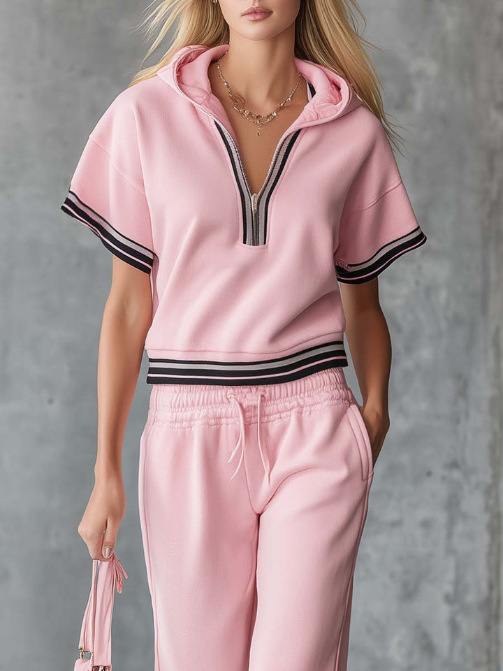 Kamila – sporty set with hood