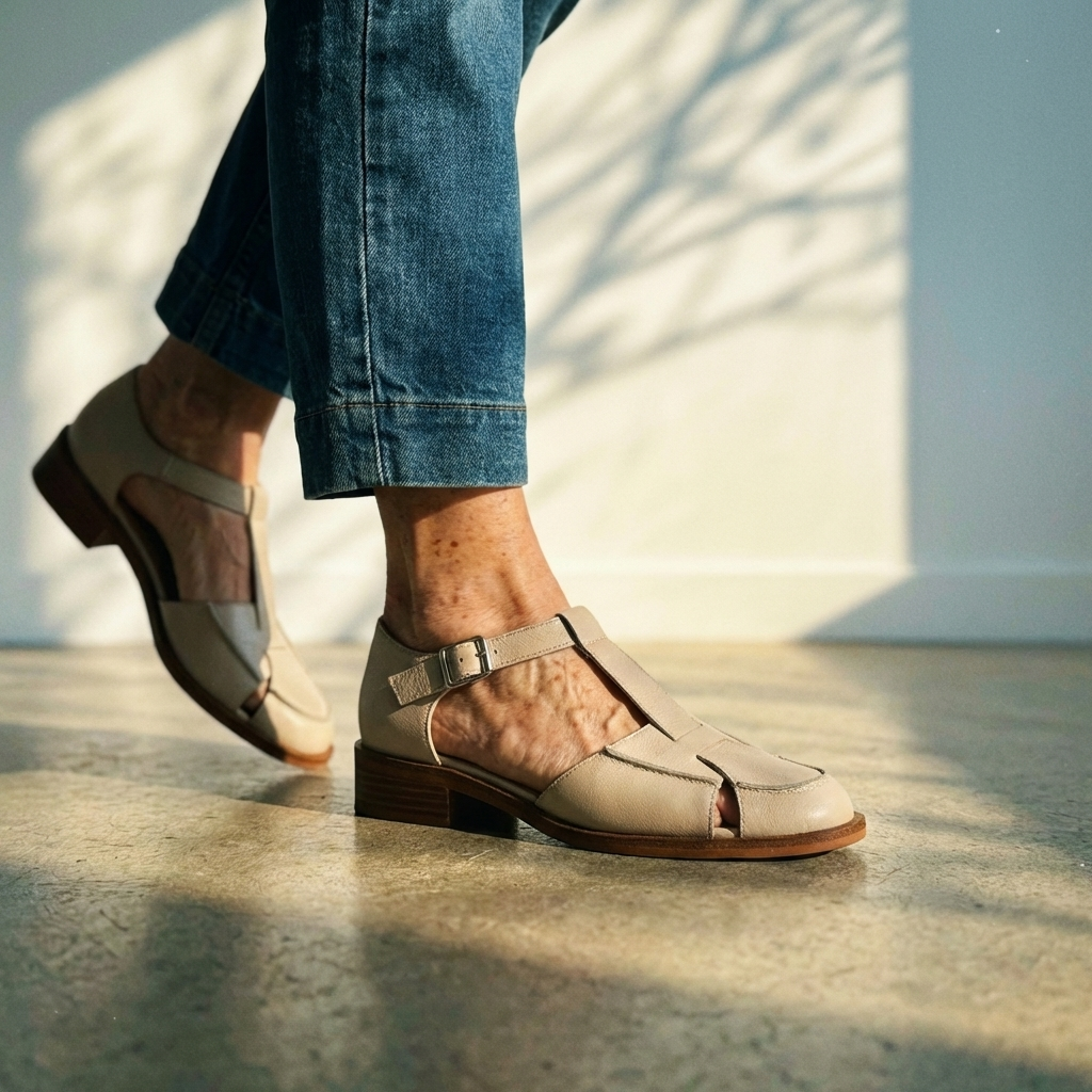 Thalina | Chic Mary Jane Sandals