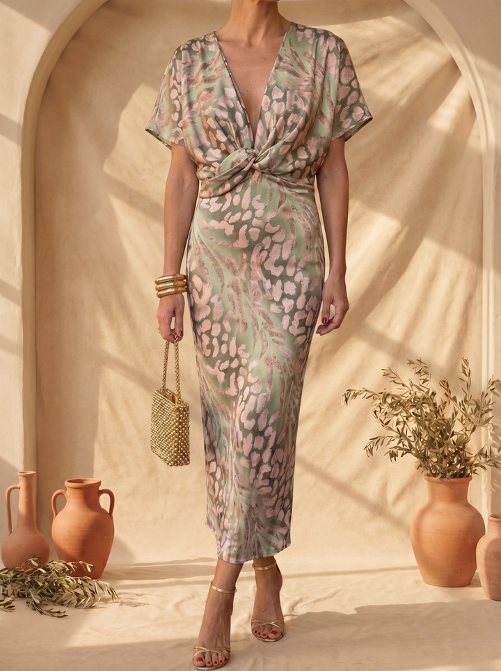Antonella | Elegantes Kleid aus leichtem und fließendem Stoff