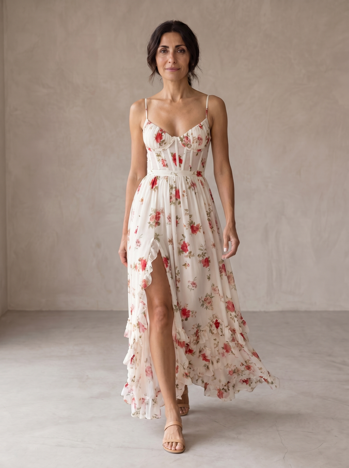 Scarlett | Romantisches Blumenkleid