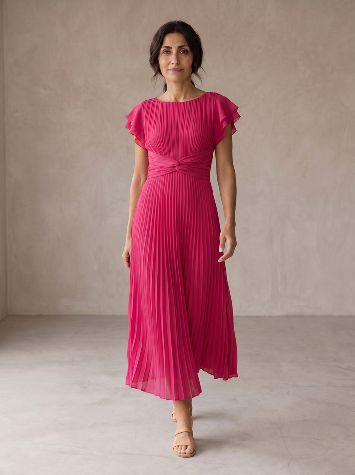 Seraphina | Elegantes Maxikleid mit Drapierter Taille