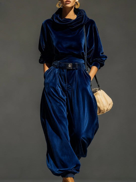 Solenne – loose velour set