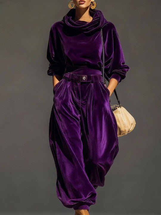 Solenne – loose velour set