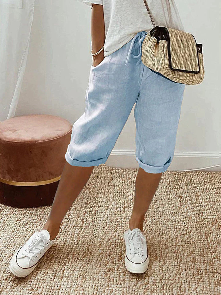 Selma | Cotton Comfort Shorts – Stylish Fit for Effortless Everyday Wear.