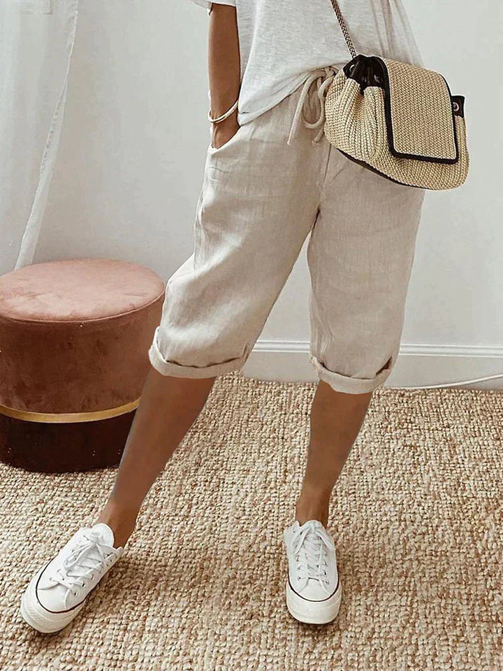 Selma | Cotton Comfort Shorts – Stylish Fit for Effortless Everyday Wear.