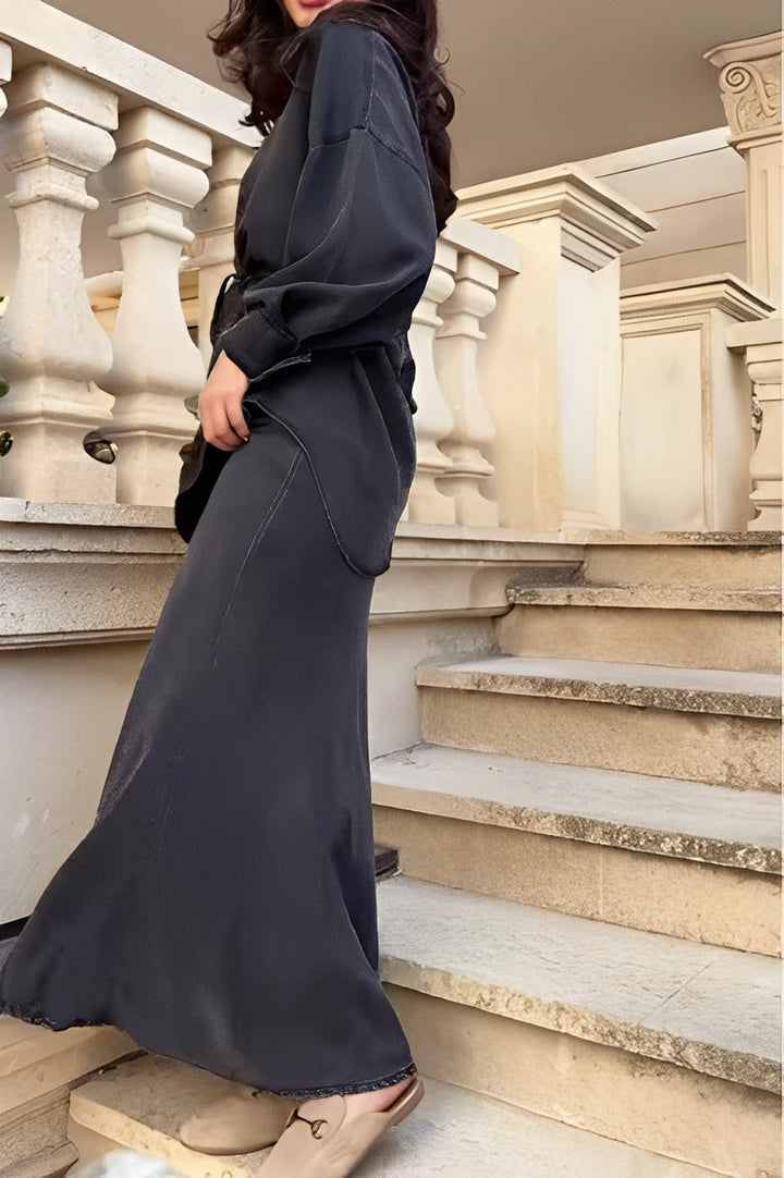 Radomira – set of a knotted blouse
