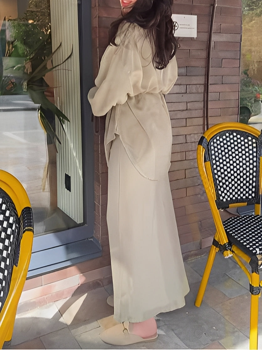 Radomira – set of a knotted blouse
